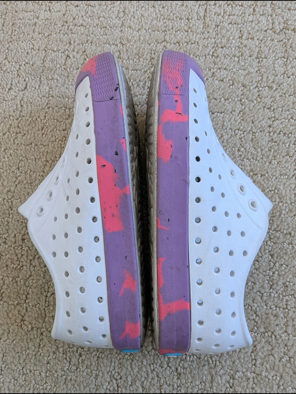 Native Jefferson Shoes Kids 13 Slip On Water Beach Sneakers Lightweight Washable